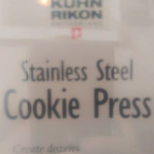 Stainless Steel Cookie Press